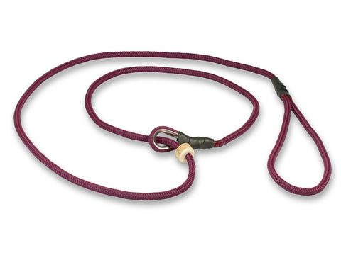 A burgundy dog gun leash for sale at Muntjac Trading