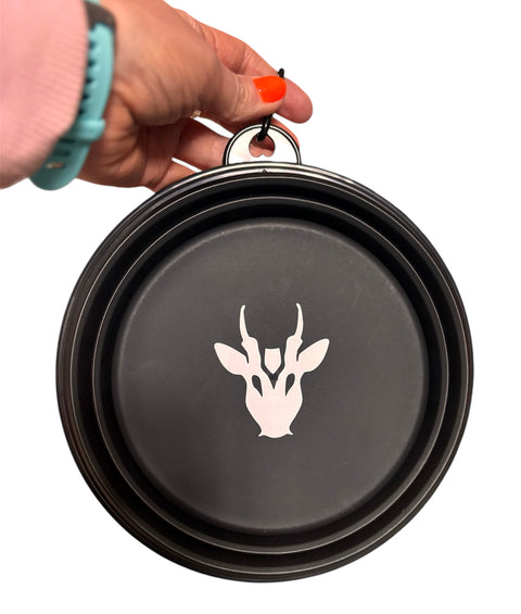 Muntjac Collapsible Travel Water/Feed Bowl
