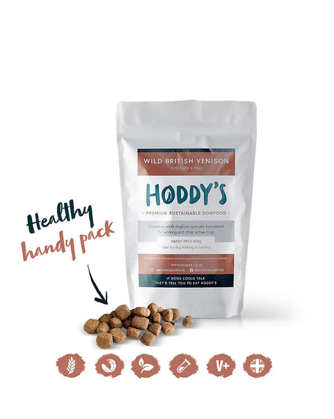 Hoddy's Wild British Venison Handy Pack 400g