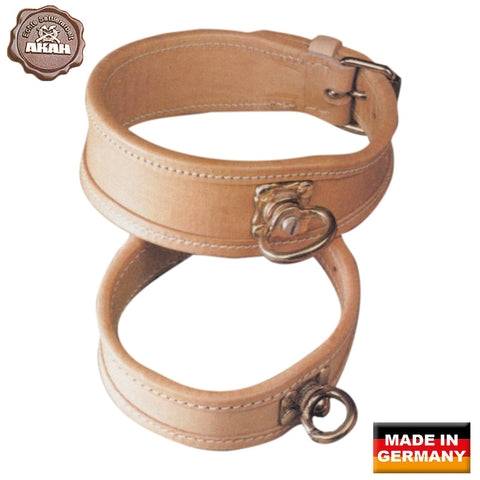 Traditional Leather Tracking Collars