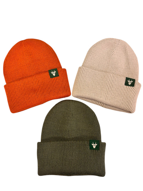 Adult Muntjac Classic Deep Cuffed Beanie