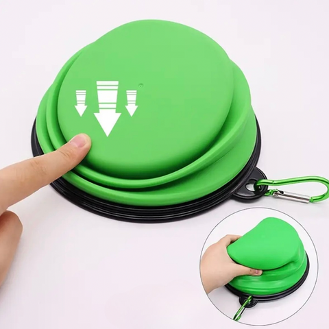 Collapsible Travel Water/Feed Bowl