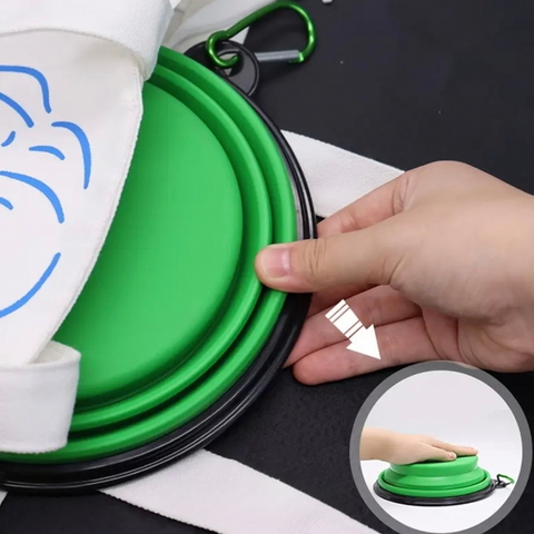 Collapsible Travel Water/Feed Bowl