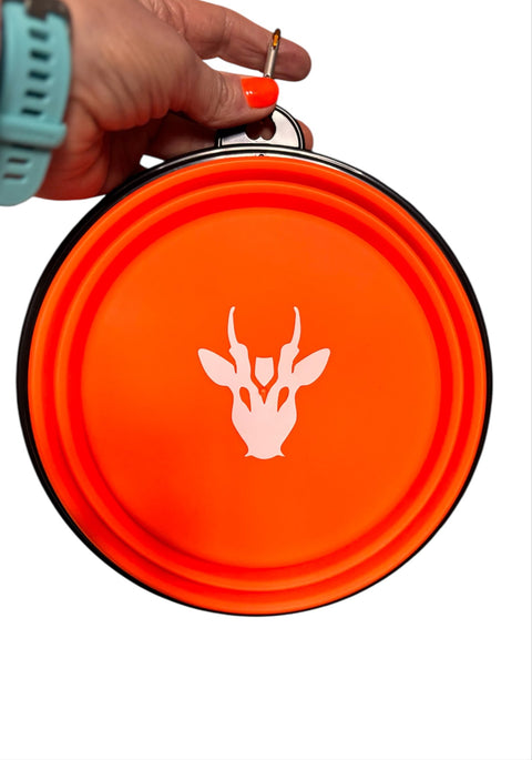 Muntjac Collapsible Travel Water/Feed Bowl