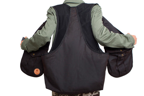 Firedog Hunter Air Vest Brown Waxed