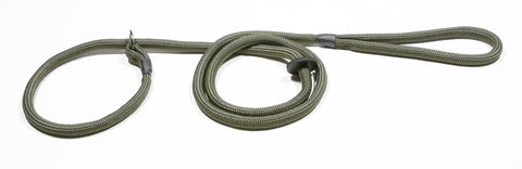 Gungreen dog Slip Lead with rubber/leather stopper