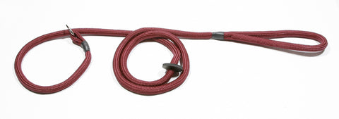 pink Gundog Slip Lead with rubber/leather stopper