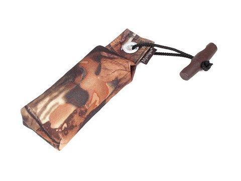 woodland print canvas pocket dog dummy
