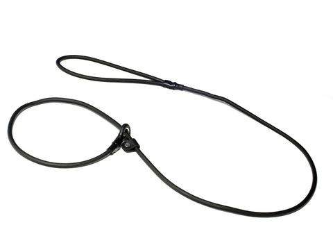 black Moxon slip gundog lead