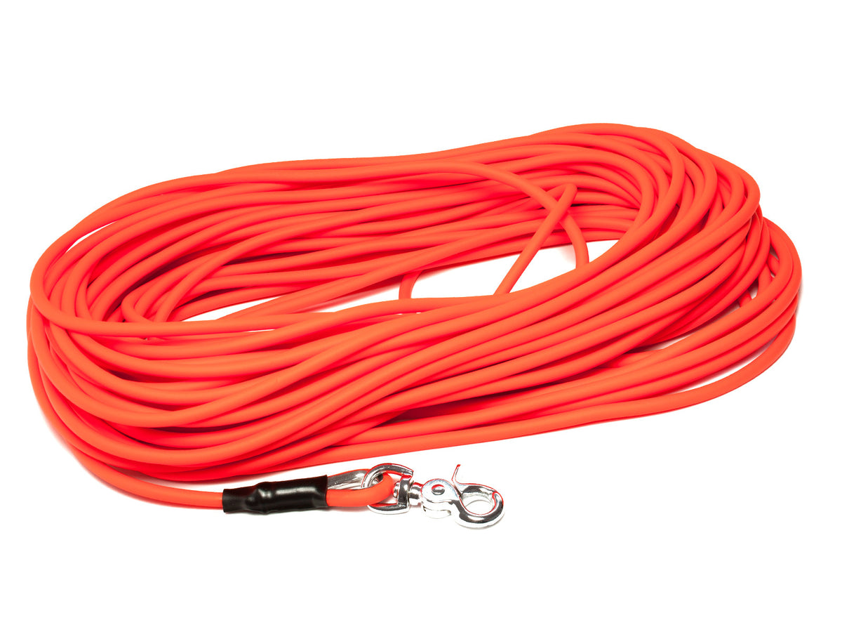 Round best sale biothane leash