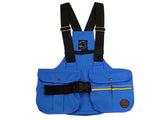 blue canvas Trainer dummy vest