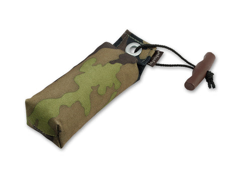 camouflage canvas pocket dog dummy