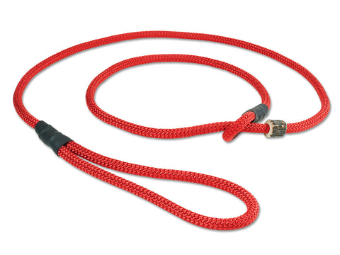 red 8mm German Field Trial Moxon gundog lead