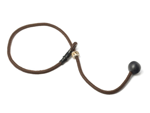 brown healing collar with toggle