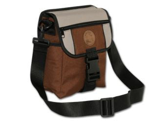 small brown game and dummy bag