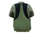 rear of khaki Firedog hunter air training vest