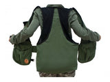 rear of khaki Firedog hunter air training vest