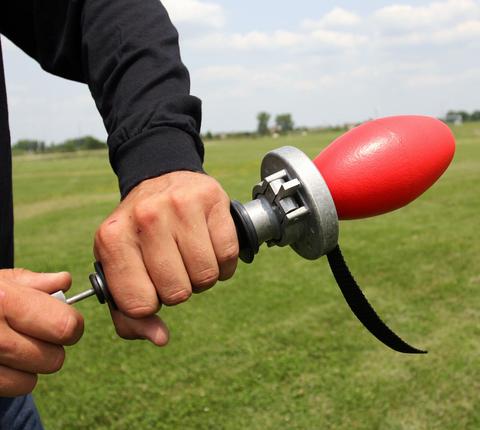 A gundog dummy launcher for sale UK at Muntjac Trading