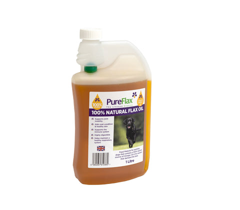PureFlax Natural Flax Oil for Working Dogs