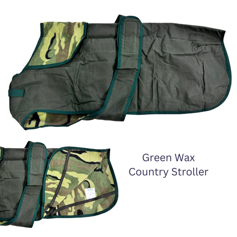 The Country Stroller Fleece Lined Dog Coat - End of Line