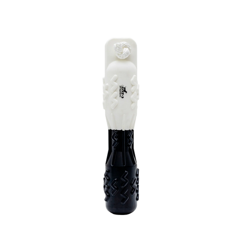 Black and white textured dummy on a white background