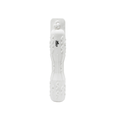 White textured dummy with a brand logo on a white background