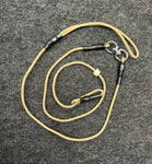 NEW Mystique 4mm Swivel German Field Trial Moxon Gun Dog Lead