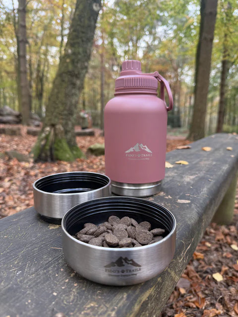 Fido's Trails 3-in-1 Water Bottle 1 Litre For Dogs & Owners
