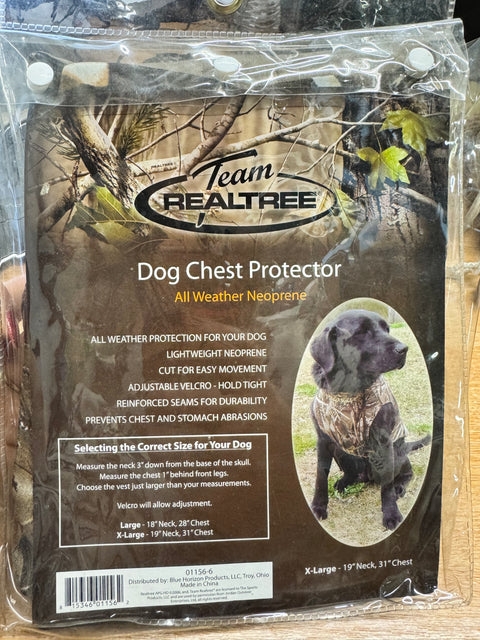 RealTree Neoprene Dog Vest - End Of Line