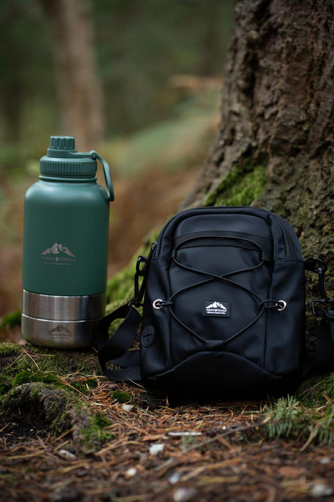Fido's Trails 3-in-1 Water Bottle 1 Litre For Dogs & Owners