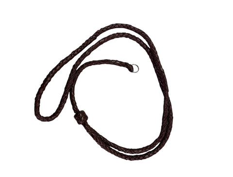 Leather Braided Lanyard - End Of Line