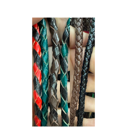 Leather Braided Lanyard - End Of Line