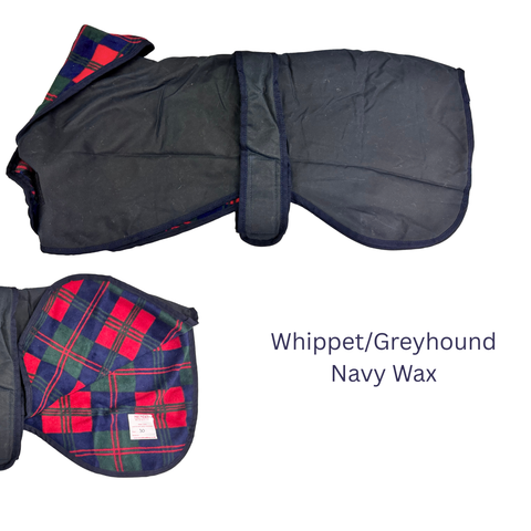 Whippet/Greyhound Country Stroller Fleece Lined Coat - End of Line