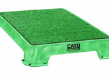 green cato place boards with turf