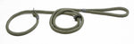 Gungreen dog Slip Lead with rubber/leather stopper