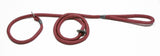 pink Gundog Slip Lead with rubber/leather stopper