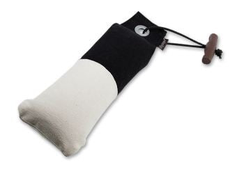 black/white Mystique canvas dog training dummy