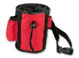 red/black treat bag for dog training