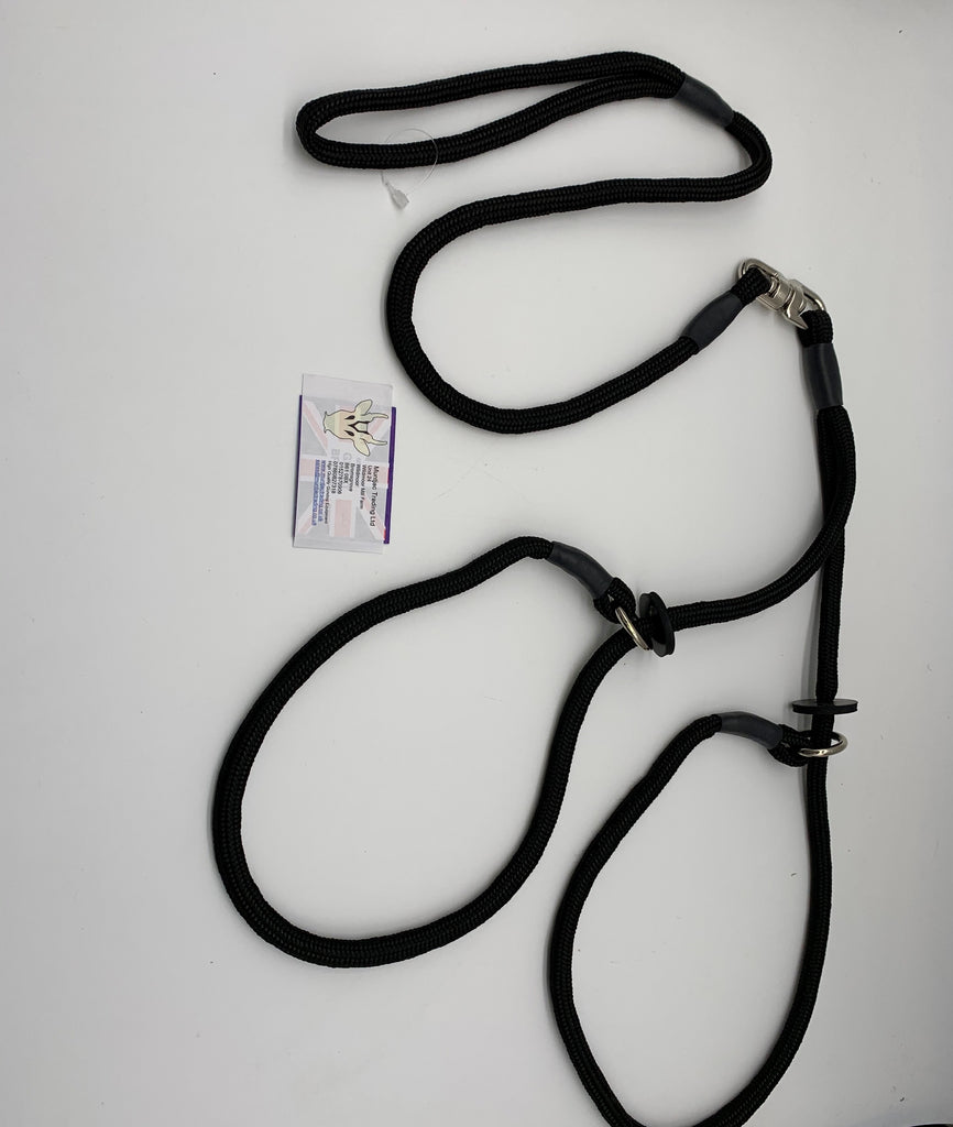 Braided Gun Dog Lead for 2 dogs Muntjac Trading