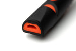 dog training whistle black and orange 