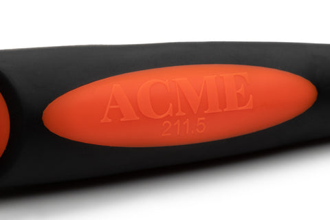 A black and orange Acme 211.5 dog whistle for sale at Muntjac Trading