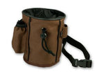 brown treat bag for dog training