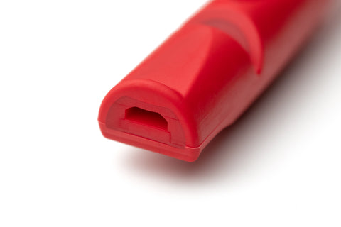 carmine red dog training whistle 