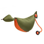 green Chuck A Duc bird dummy