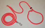 Jaeger dog slip lead in pink 