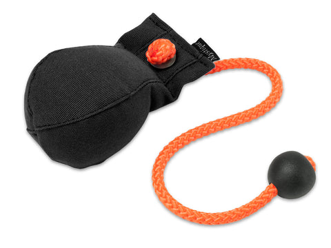 black Canvas dummy ball for dog training