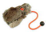 fur dog dummy ball