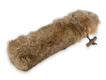 full rabbit fur dog training dummy