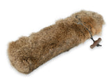 full rabbit fur dog training dummy
