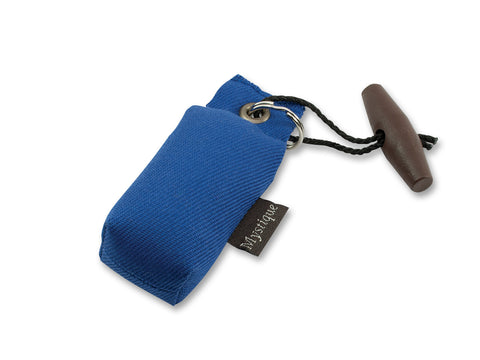 blue keyring dog dummy